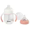 Image de Beaba Biberon Dapprentissage 2 En 1 210 Ml - Old Pink