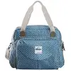 Image de Sac À Langer Genève Ii Gamme Genève Ii Polyester Bleu Imprimé 44 X 30,5 X 26 Cm Béaba