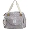 Image de Sac À Langer Geneve Ii Textile Matelassé Gris 44 X 30,5 X 26 Cm Beaba