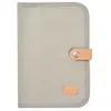 Image de , Protege Carnet De Santé Canvas Gris Perle