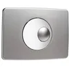 Image de Plaque de commande NICOLL Double volume - Chromé velours et brillant - 0709189