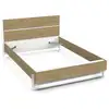 Image de Lit Double "craft" Extractible - Bois - 140 X 200 Cm - Marron