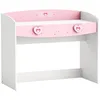 Image de Bureau 1 tiroir Anastasia rose et blanc