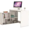 Image de Bureau dangle Nagano - Panneaux de particules - Blanc mat - L 1119 x P 1007 x H 767 cm - DEMEYERE