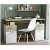 Image de Bureau 2 caissons blancnaturel platon 292717