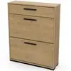 Image de Armoire à chaussures izzy 80,8 x 24,4 x 101,8 cm marron 385397-MOP