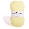 Image de Fil à tricoter - CHEVAL BLANC - ORIENT - 100% acrylique - 50g - Couleur Paille - 097