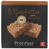 Image de Protifast gaufrettes saveur chocolat 4 sachets fraîcheur x 2 gaufrettes