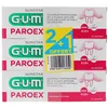 Image de Gum Dentifrice Paroex Gencives Lot de 3 x 75ml