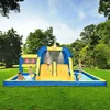 Image de PISCINE GONFLABLE- ALIGHTUP- Château Gonflable pour Enfant avec Gonfleur 450W Toboggan Zone de Saut Mur dEscalade