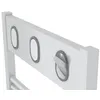 Image de Sèche-serviettes électrique -MARAPI TACTILE BLANC - 500 W -Inertie fluide -Thermostat électronique -Affichage digital
