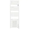 Image de Radiateur sèche-serviettes électrique DORIS Digital avec soufflerie 1500W Blanc - ATLANTIC - 851127