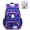 Image de Cartable Fille Sac a Dos Primaire en Nylon - Bleu - Enfant - Synthétique - Dos - Fille