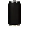 Image de Canette Isotherme - YOKO DESIGN - 280 ml - Noir mat - Acier inoxydable - Bouchon sport