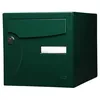 Image de Boîte aux lettres normalisée - RENZ - Renz Animation - 1 porte - Acier vert RAL 6005 - Reçoit 45% des colis