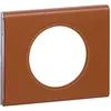 Image de LEGRAND Celiane Plaque de finition 1 poste cuir caramel