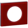 Image de Plaque de finition - LEGRAND - Céliane - 1 poste - Verre - Rouge carmin