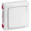 Image de Interrupteur - LEGRAND - ASL - Poussoir 6A - Blanc - A encastrer - Va et vient