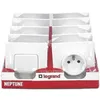 Image de Interrupteurs et prises de courant - LEGRAND - Neptune - Lot de 2 interrupteurs - 8 prises - Blanc