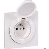 Image de Prise de courant 2P+T à puits complète IP 44 blanc Dooxie one - Legrand