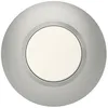 Image de Plaque de finition ronde 1 poste Dooxie - Legrand - Finition effet aluminium