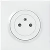 Image de Prise complète 2P+T LEGRAND - Surface blanc avec griffe