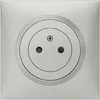 Image de LEGRAND - Prise 2 p+t surface alu complet Dooxie