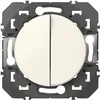 Image de LEGRAND - Double va-et-vient 10A blanc Dooxie