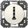 Image de Prise téléphone en T - LEGRAND - Dooxie - Blanc - Asymétrique - Intérieur