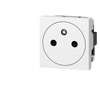 Image de Prise de courant 16A 2P+T Legrand Mosaic surface composable 077111L