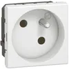 Image de Prise de courant 2P+T - LEGRAND - Mosaic Link - Inclinaison 45° - Protection enfant - Bornes automatiques
