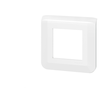 Image de Plaque simple blanche Legrand Mosaic composable 078802L