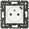 Image de Prise de courant 2P+T - LEGRAND - Mosaic - Chargeur USB type-C - 2 modules - Blanc