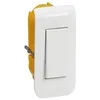 Image de LEGRAND Interrupteur ou va-et-vient Mosaic 10A étroit + Plaque + Boite