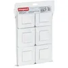 Image de Lot de 6 interrupteurs va et vient 10A complet - Mosaic - Blanc - Legrand