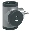 Image de Triplite - LEGRAND - Compact - 2 Prises - Aluminium