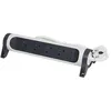 Image de LEGRAND - RALLONGE 4X2P+T SURFACE AVEC INTERRUPTEUR ET CORDON 3M 3G 15MM² - BLANC/NOIR