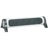 Image de LEGRAND - RALLONGE 4X2P+T SURFACE AVEC INTERRUPTEUR SANS CORDON - BLANC/NOIR