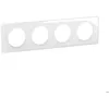 Image de Plaque de finition - LEGRAND - Céliane - 4 postes - Plastique - Horizontale