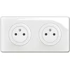 Image de Prise Electrique Double LEGRAND Céliane Surface Confort - Blanc