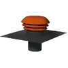 Image de Chapeau Toiture Sortie dAir 160 Rouge - ATLANTIC VMC