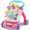 Image de Trotteur parlant 2 en 1 VTECH - Super Trotteur - Rose pour bébé de 9 à 36 mois