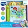 Image de Mon Premier Livre Musical Vtech 19 X 18,5 X 4,5 Cm Lumières Plusieurs Textures Pour Stimuler Le Bébé Avec Son Litière