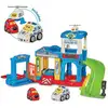Image de Voiture De Course De Police Vtech Tuttut Avec Piste Et Voiture 80-569922