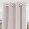 Image de Rideau Oeillets En Velours Velvet Naturel, Par Soleil D'ocre