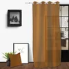 Image de Voile oeillets en coton lavé 135x250 cm SPIRIT bronze par Soleil dOcre