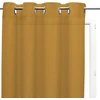 Image de Voile À Oeillets En Coton 135x250 Cm Cm Panama Jaune, Par Soleil D'ocre