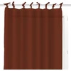 Image de Voile À Nouettes En Coton 135x250 Cm Panama Brique, Par Soleil D'ocre