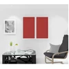 Image de Paire De Brise Bise 45x90 Cm Dolly Rouge