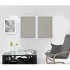 Image de Paire De Brise Bise 60x90 Cm Noemie Taupe, Par Soleil D'ocre